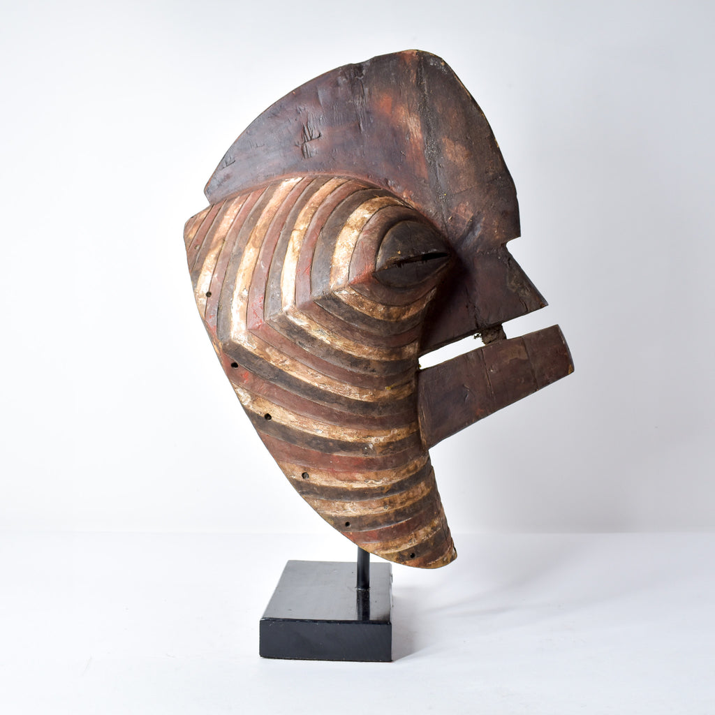 Songye Kifwebe Mask Pair Male and Female Congo