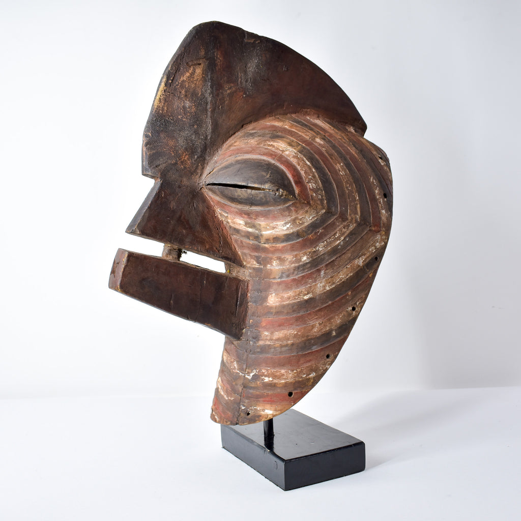 Songye Kifwebe Mask Pair Male and Female Congo