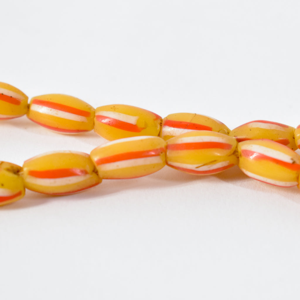 Rare Striped Melon Venetian Trade Beads