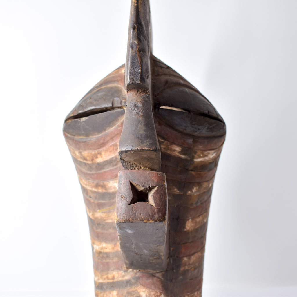 Songye Kifwebe Mask Pair Male and Female Congo