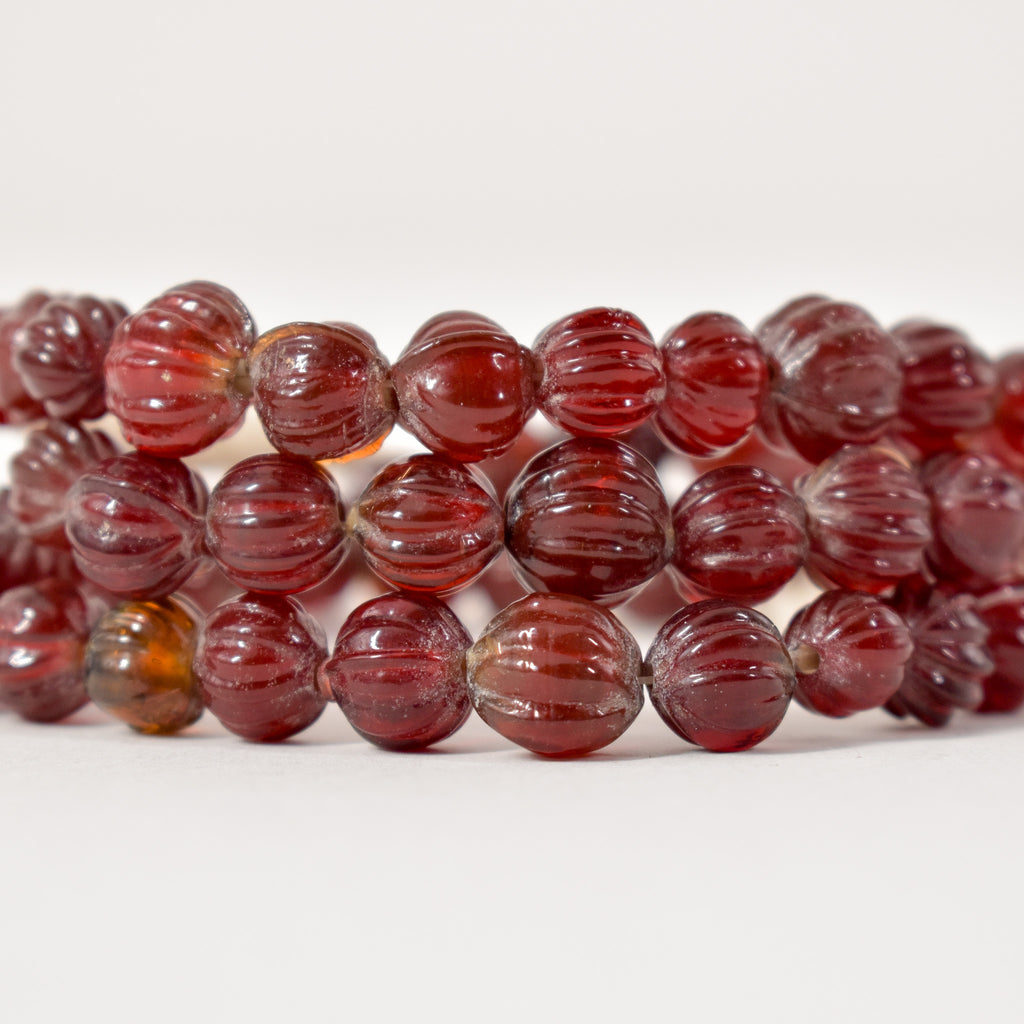 Burgundy Translucent Old India