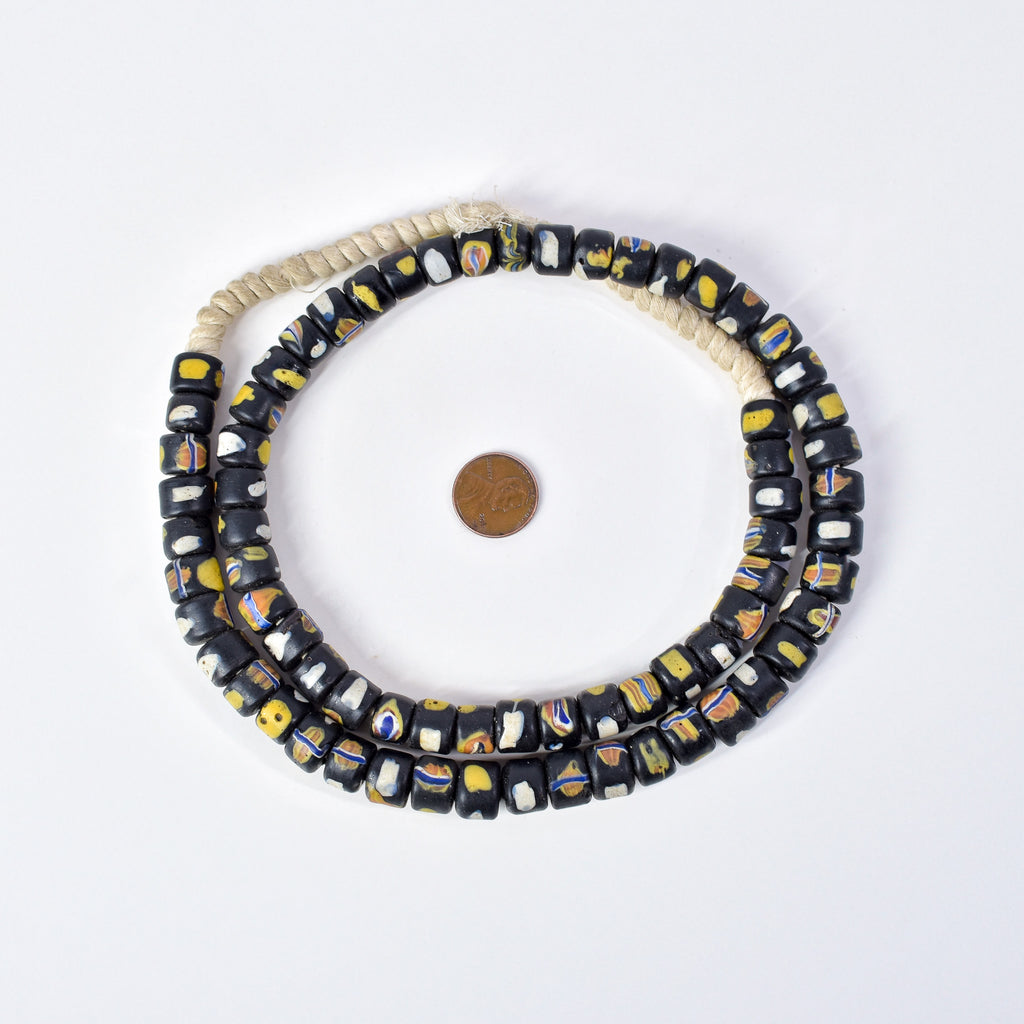 Rare Matched Venetian Trade Beads 30 Inch