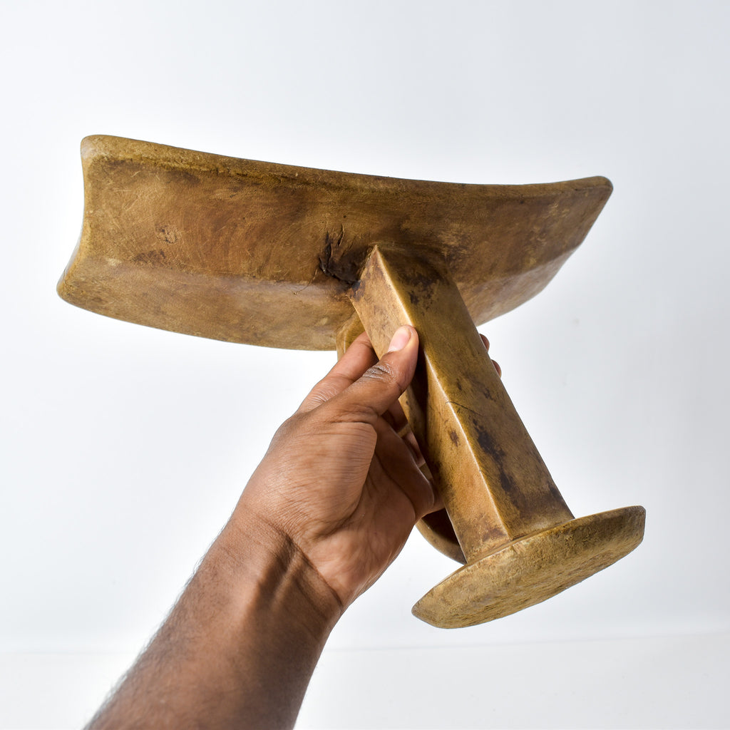 Karamajong Wooden Headrest Uganda