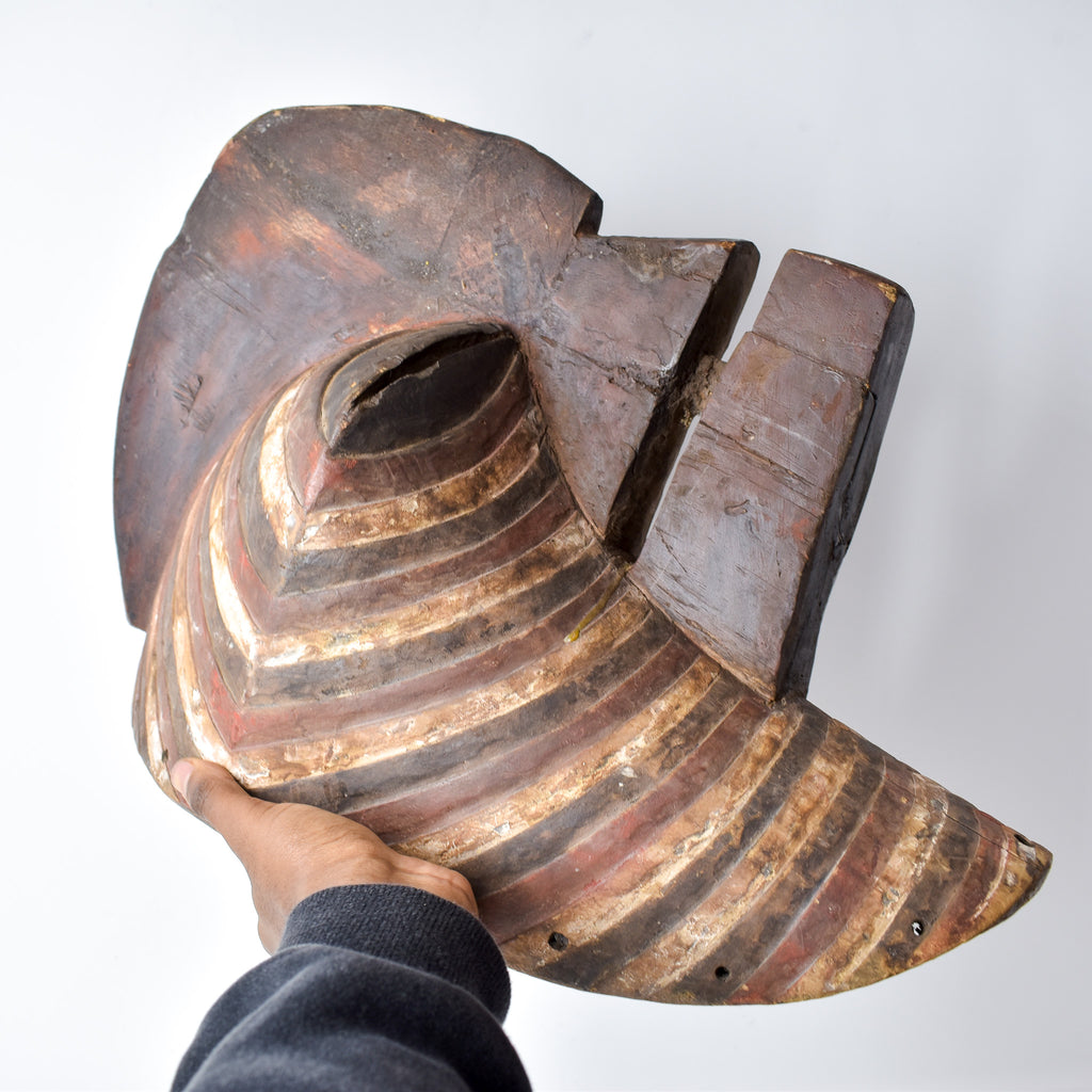 Songye Kifwebe Mask Pair Male and Female Congo