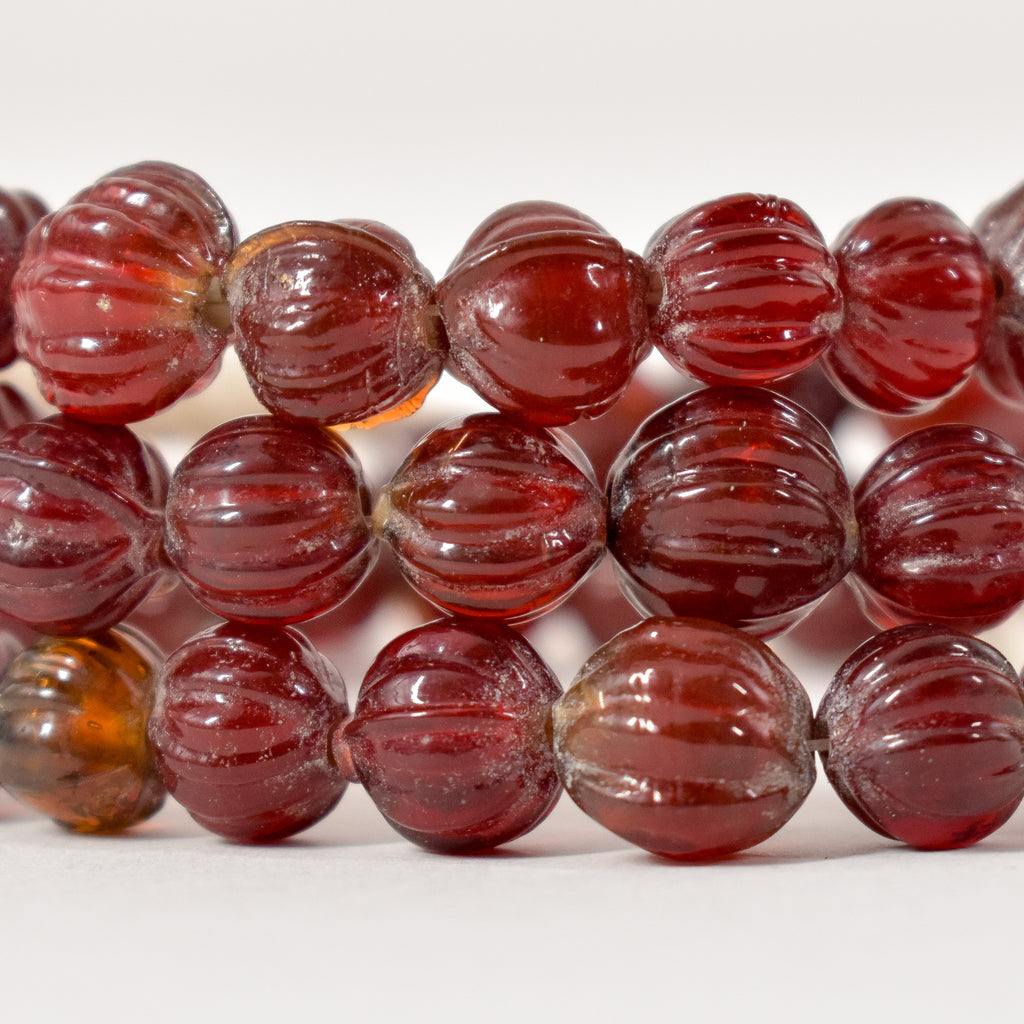 Burgundy Translucent Old India