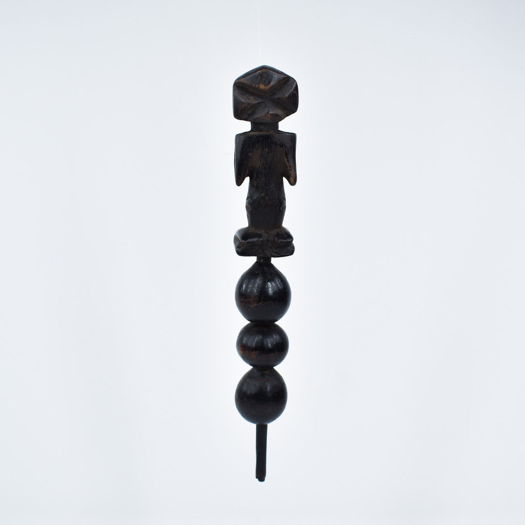Luba Divination Fetish Rattle Congo