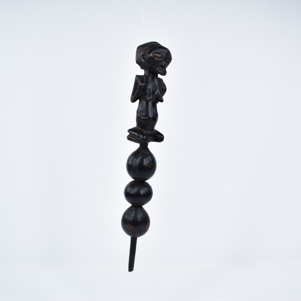 Luba Divination Fetish Rattle Congo