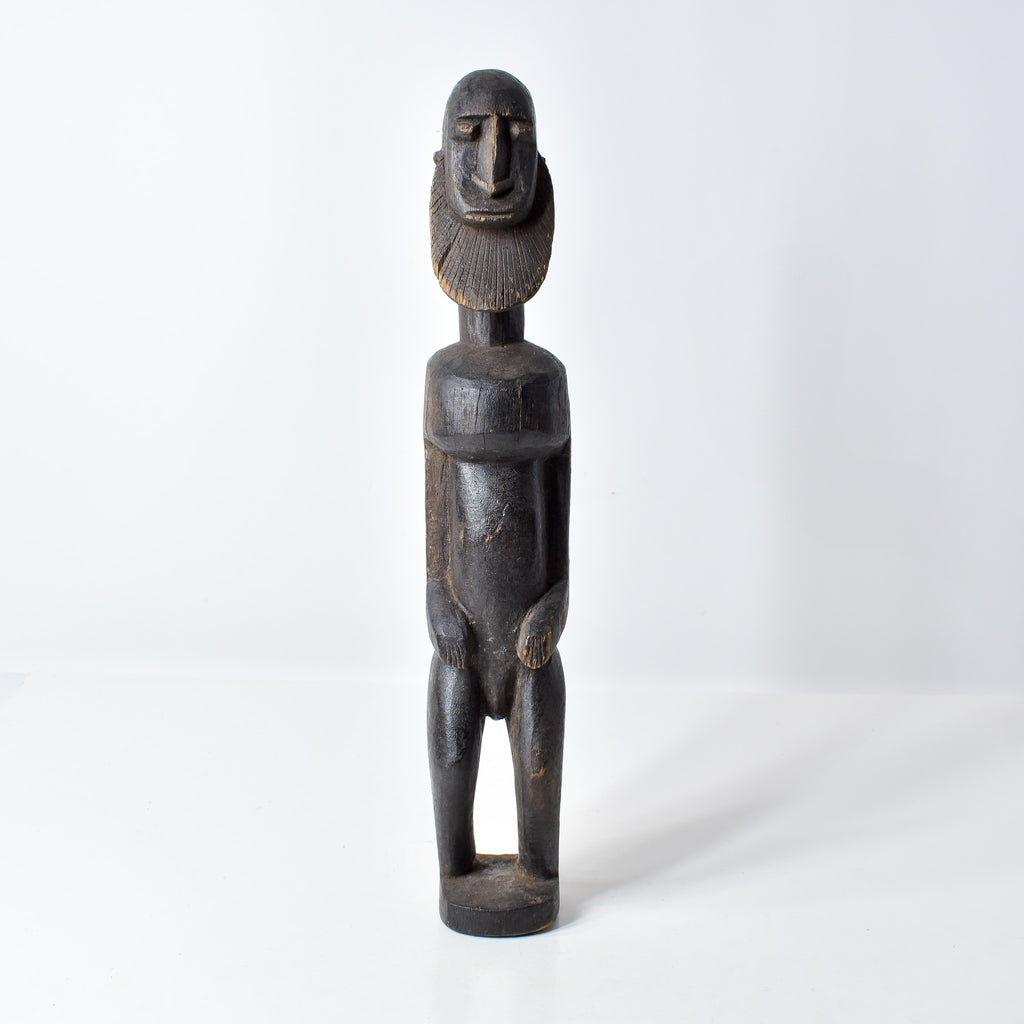 Dogon Standing Male Figure with Beard Mali