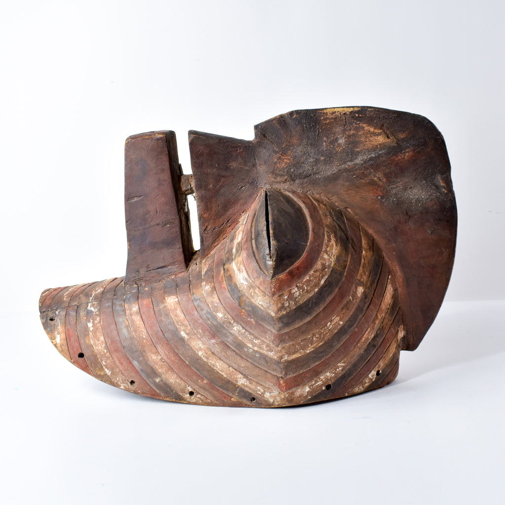 Songye Kifwebe Mask Pair Male and Female Congo