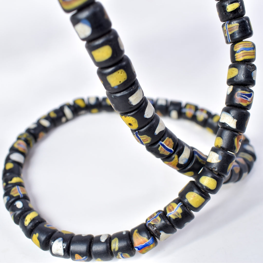 Rare Matched Venetian Trade Beads 30 Inch