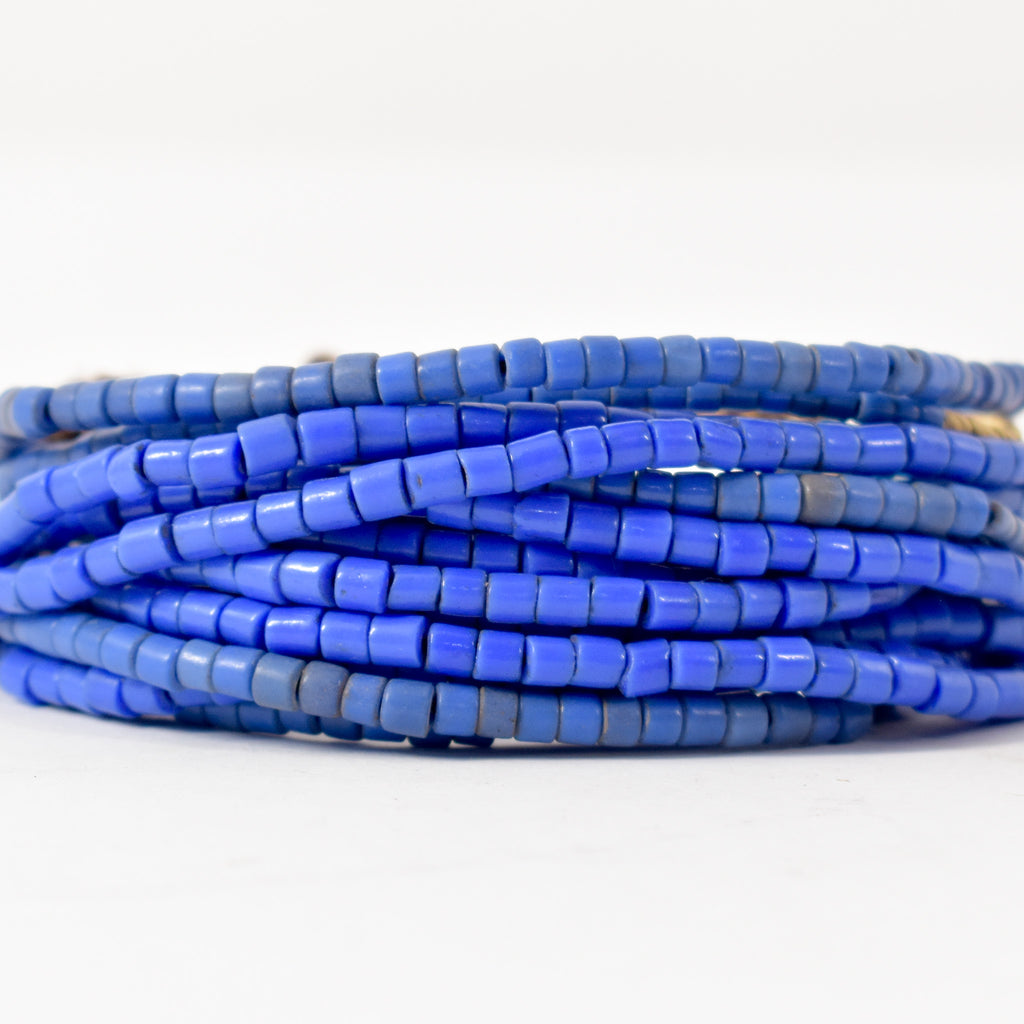 Blue Tile Trade Beads