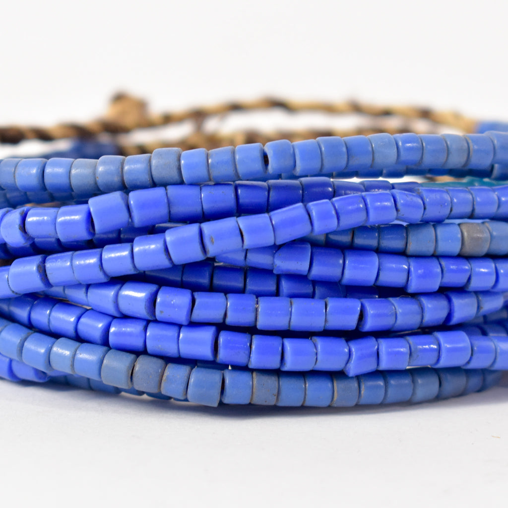 Blue Tile Trade Beads