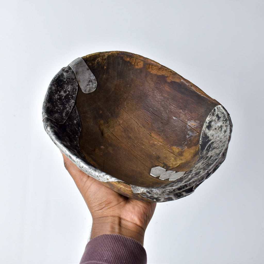 Hutu or Tutsi Wood Bowl Rwanda Burundi