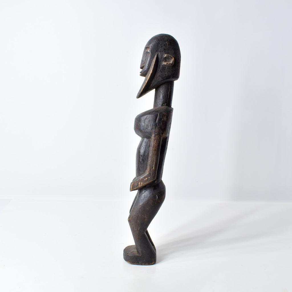 Dogon Standing Male Figure with Beard Mali