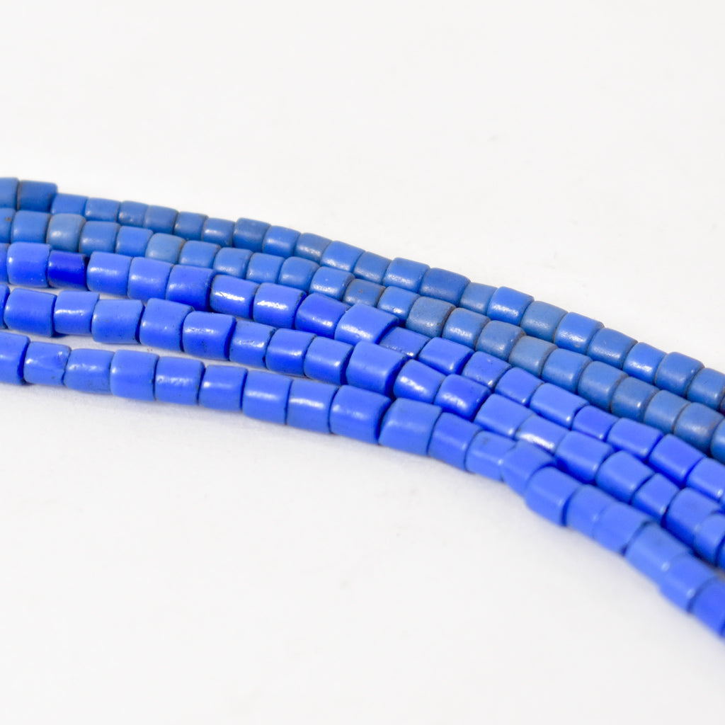 Blue Tile Trade Beads