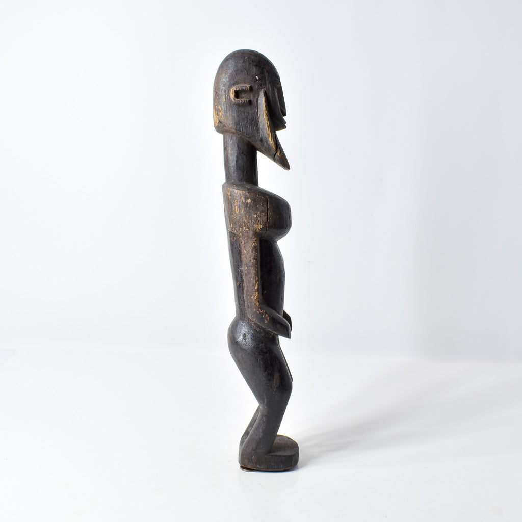 Dogon Standing Male Figure with Beard Mali