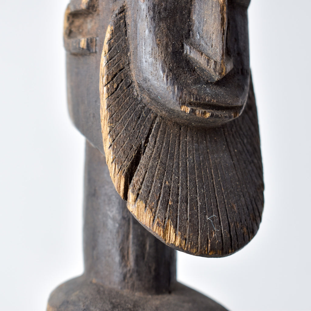 Dogon Standing Male Figure with Beard Mali