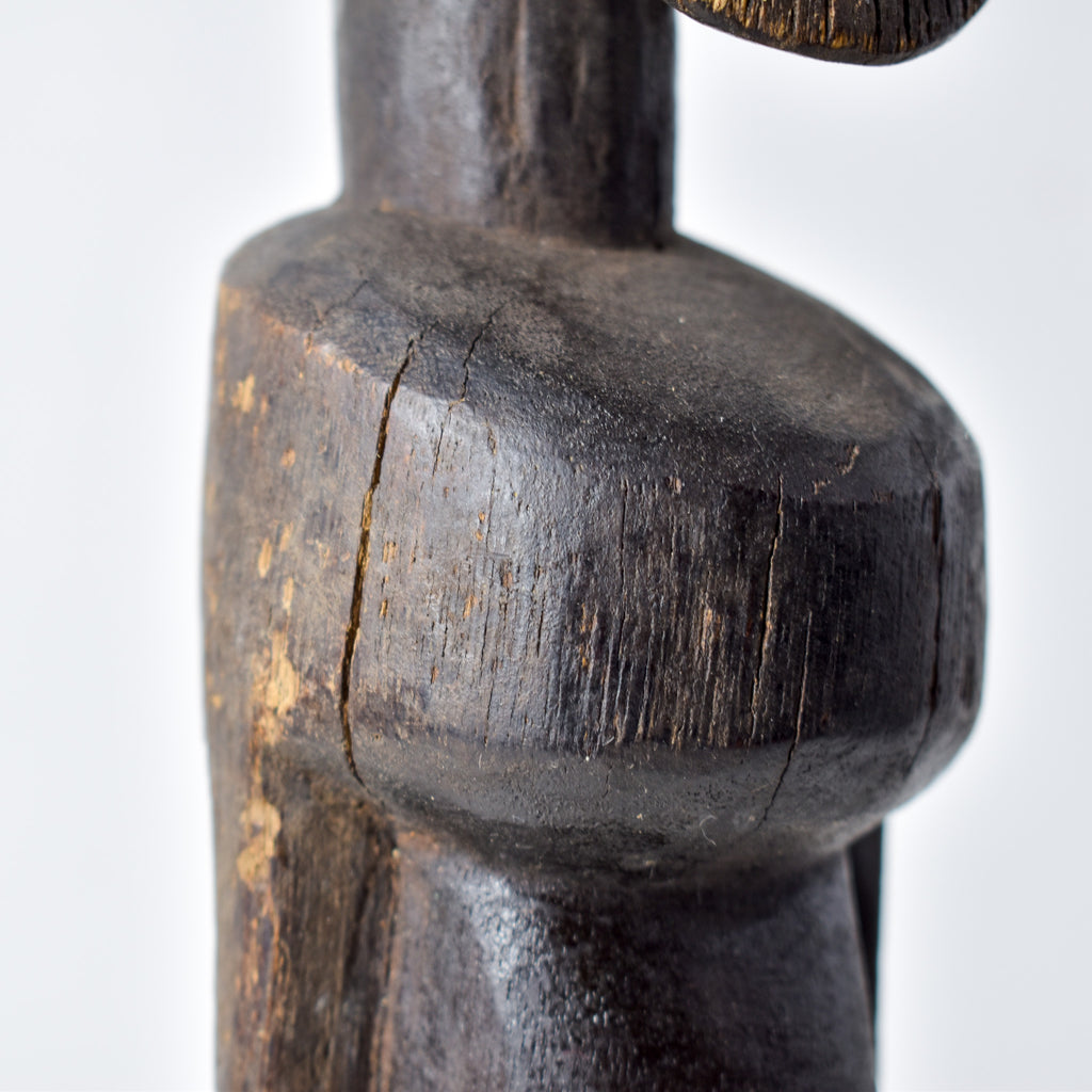 Dogon Standing Male Figure with Beard Mali