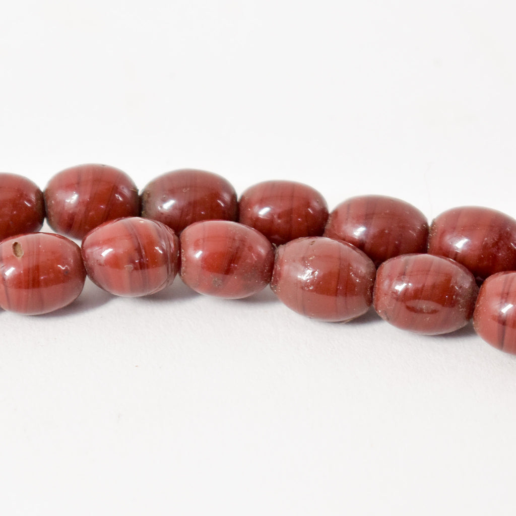 Bohemian Red Trade Beads
