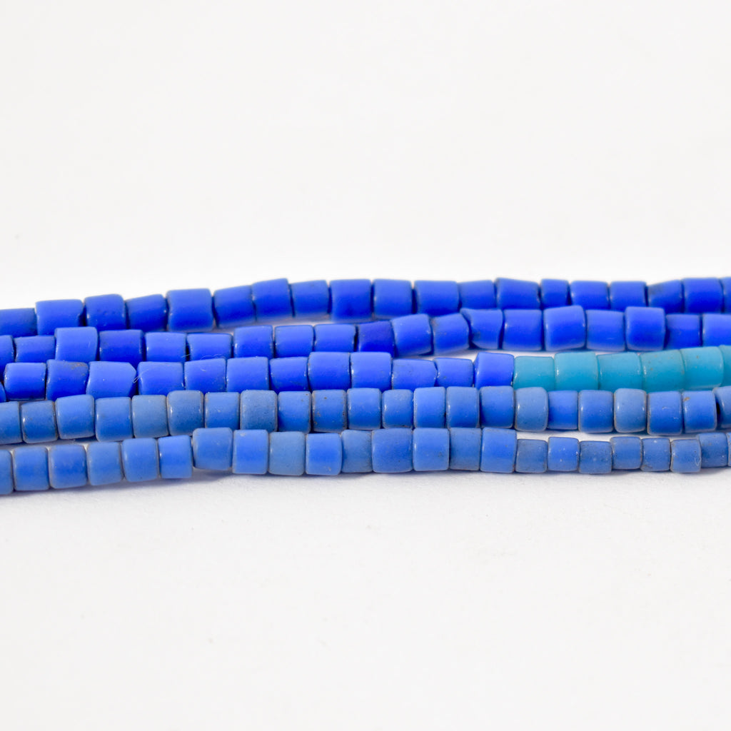 Blue Tile Trade Beads