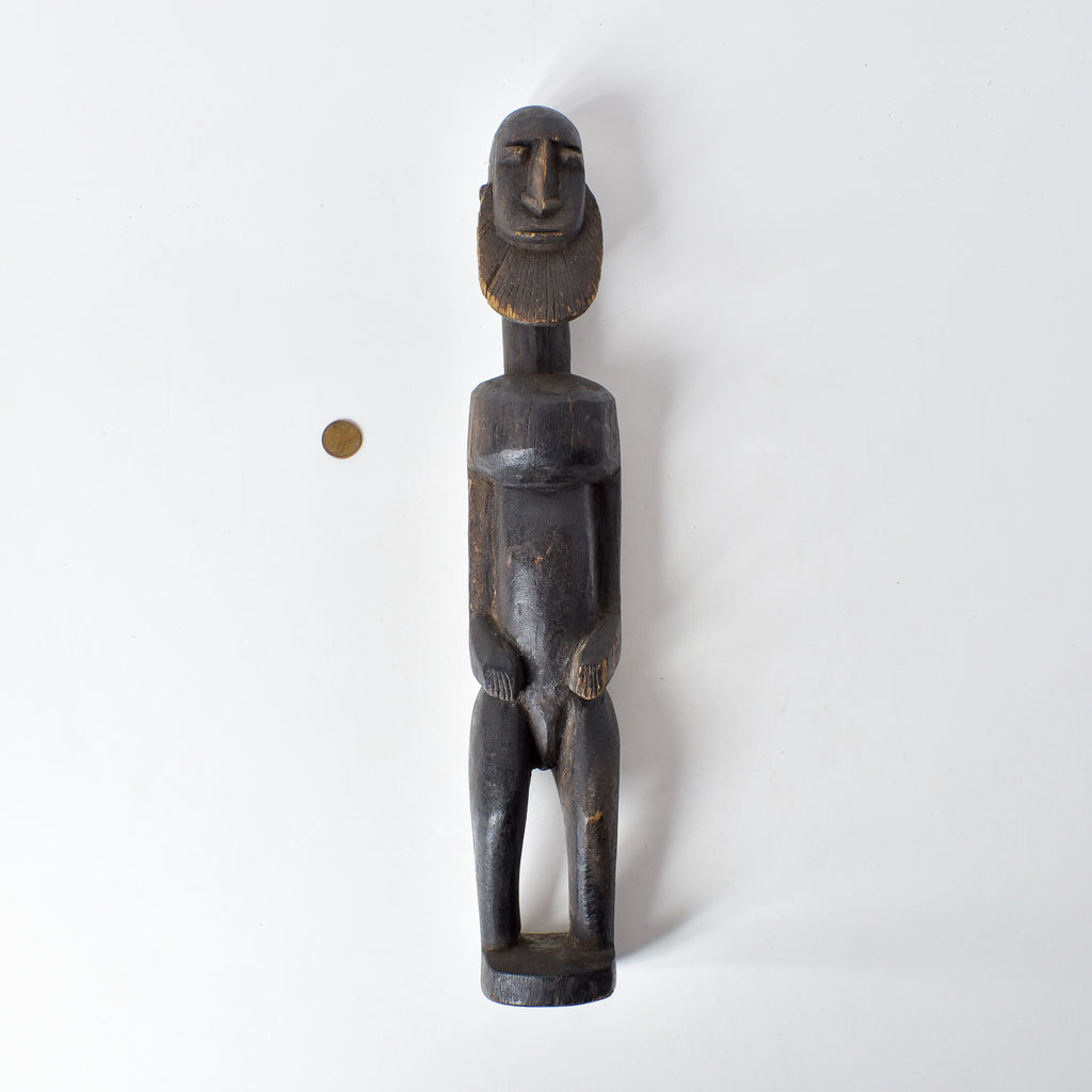 Dogon Standing Male Figure with Beard Mali