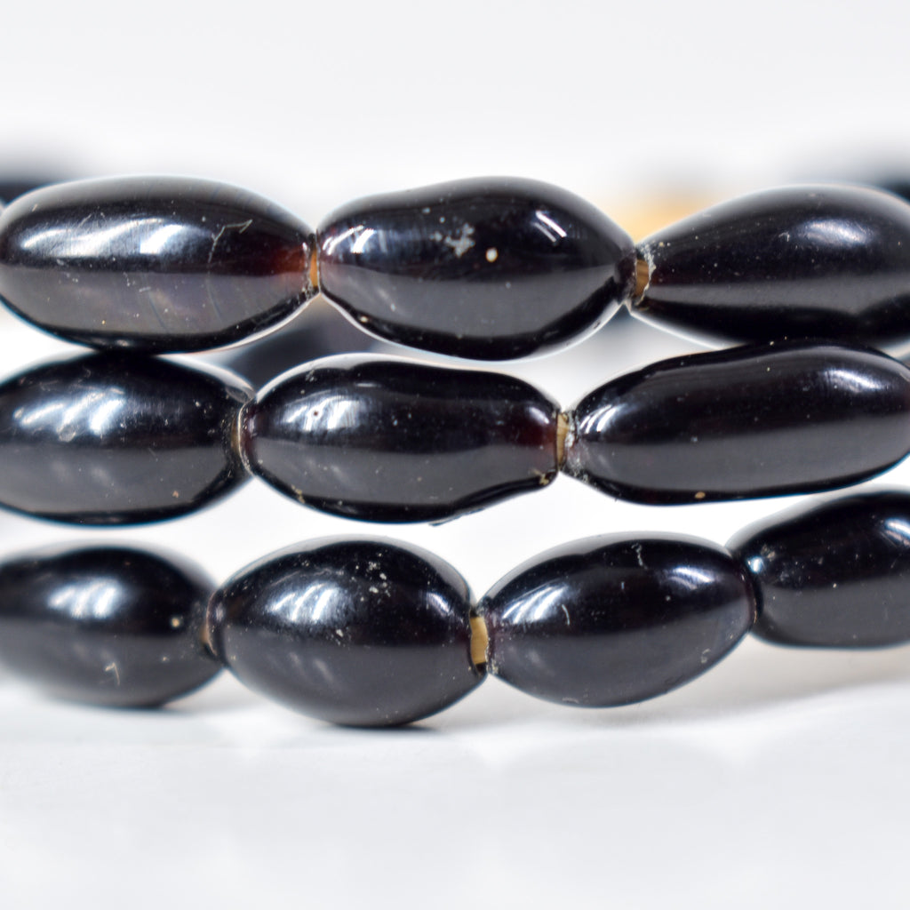 Amoeba Black Trade Beads