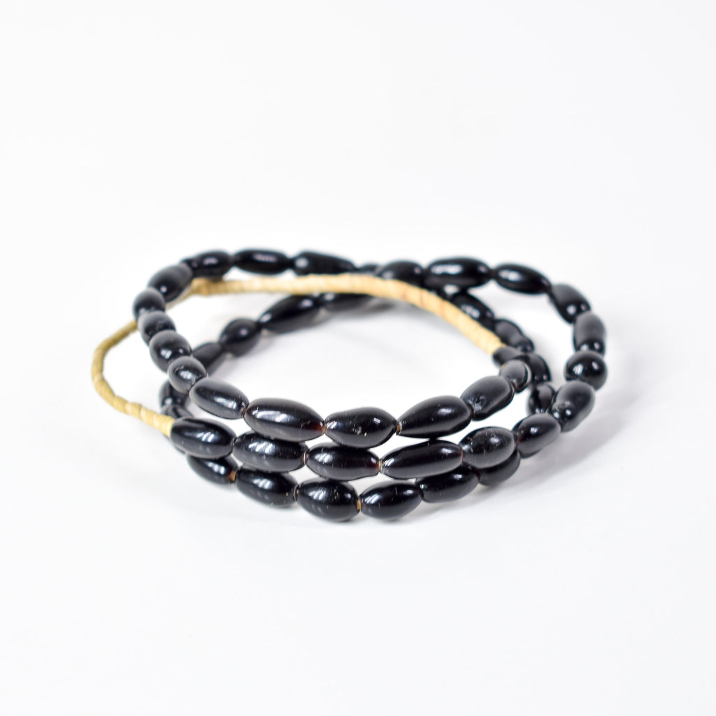 Amoeba Black Trade Beads