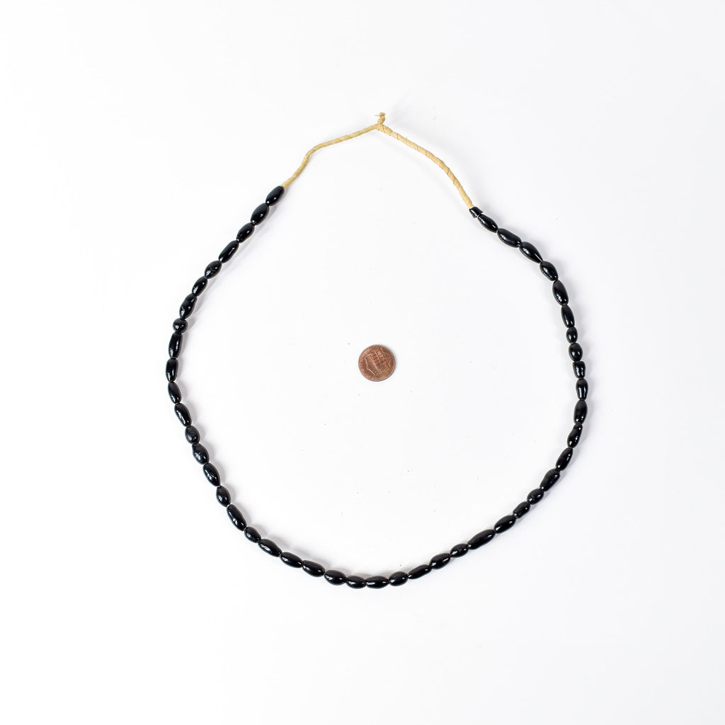 Amoeba Black Trade Beads