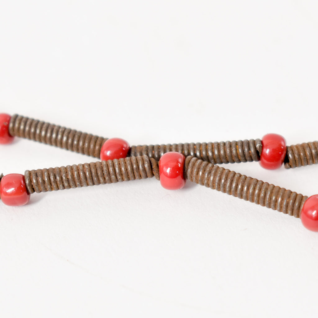Copper Coil Trade Beads Ethiopia