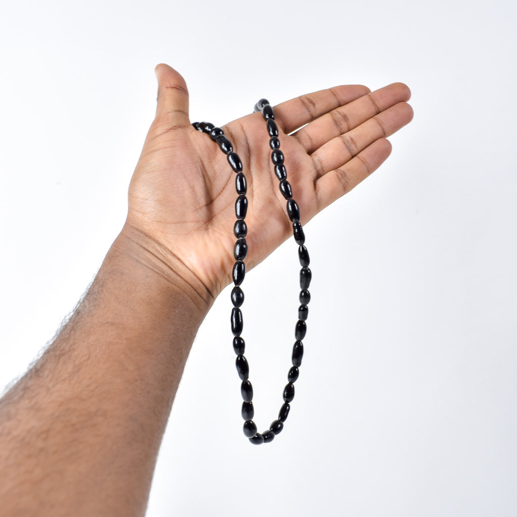 Amoeba Black Trade Beads