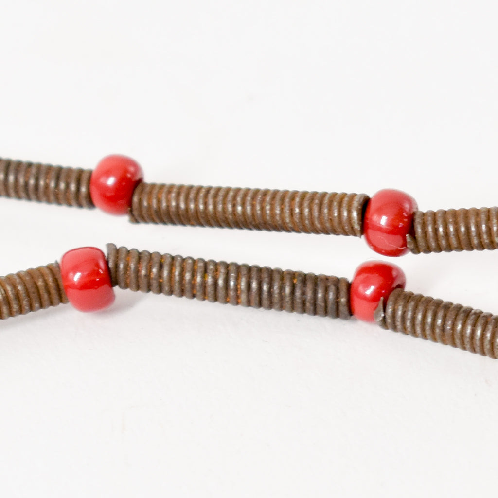 Copper Coil Trade Beads Ethiopia