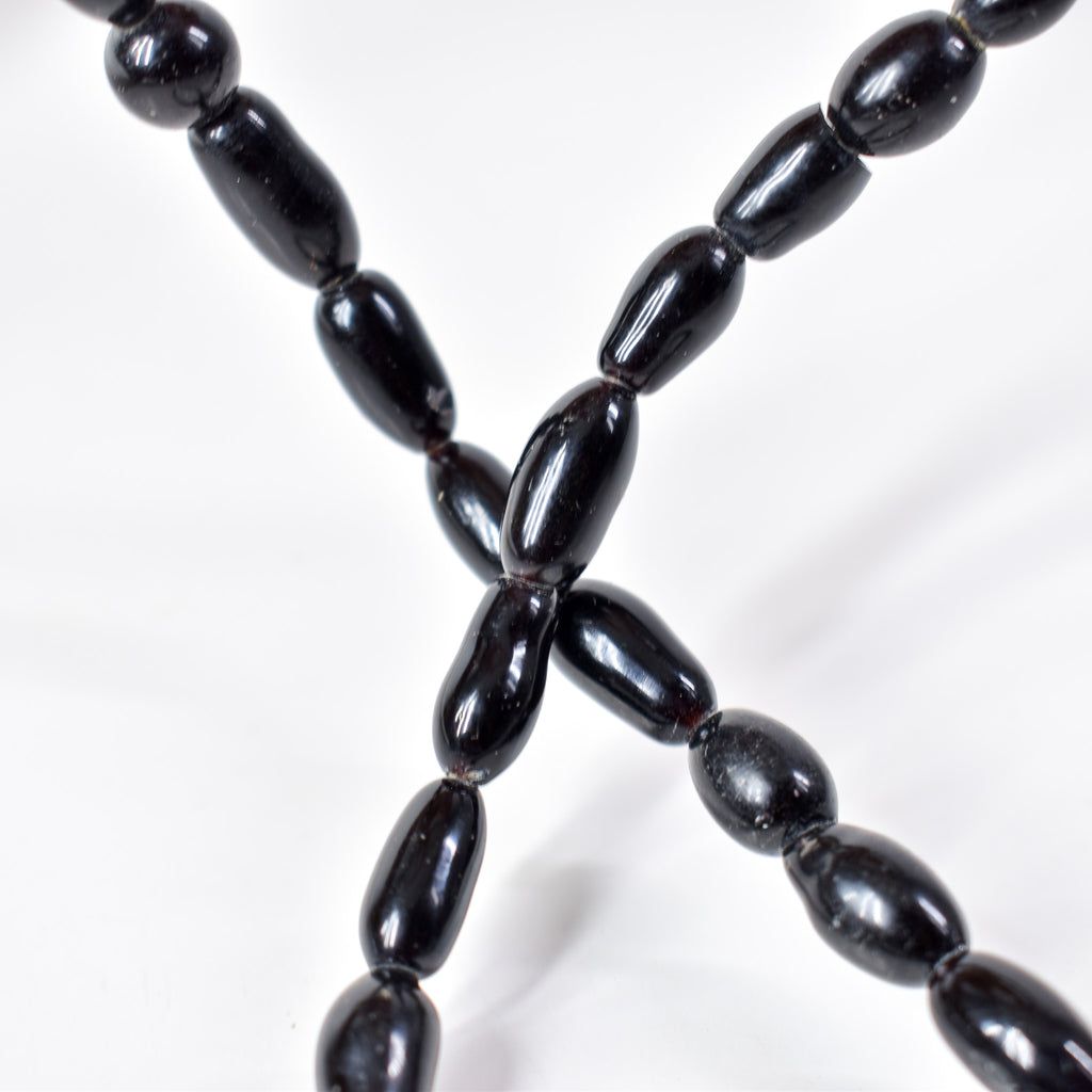 Amoeba Black Trade Beads