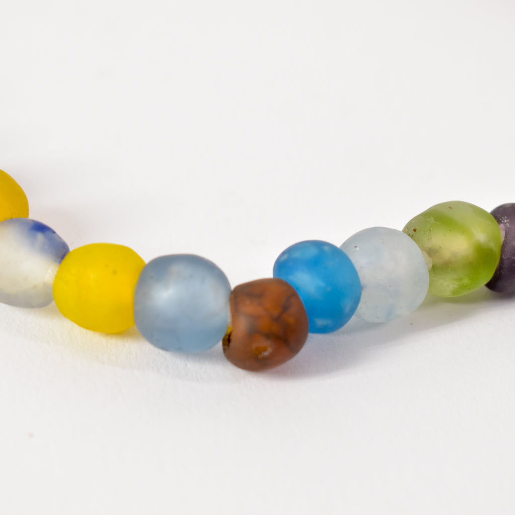 Mixed Krobo "Recycled" Powder Glass Trade Beads