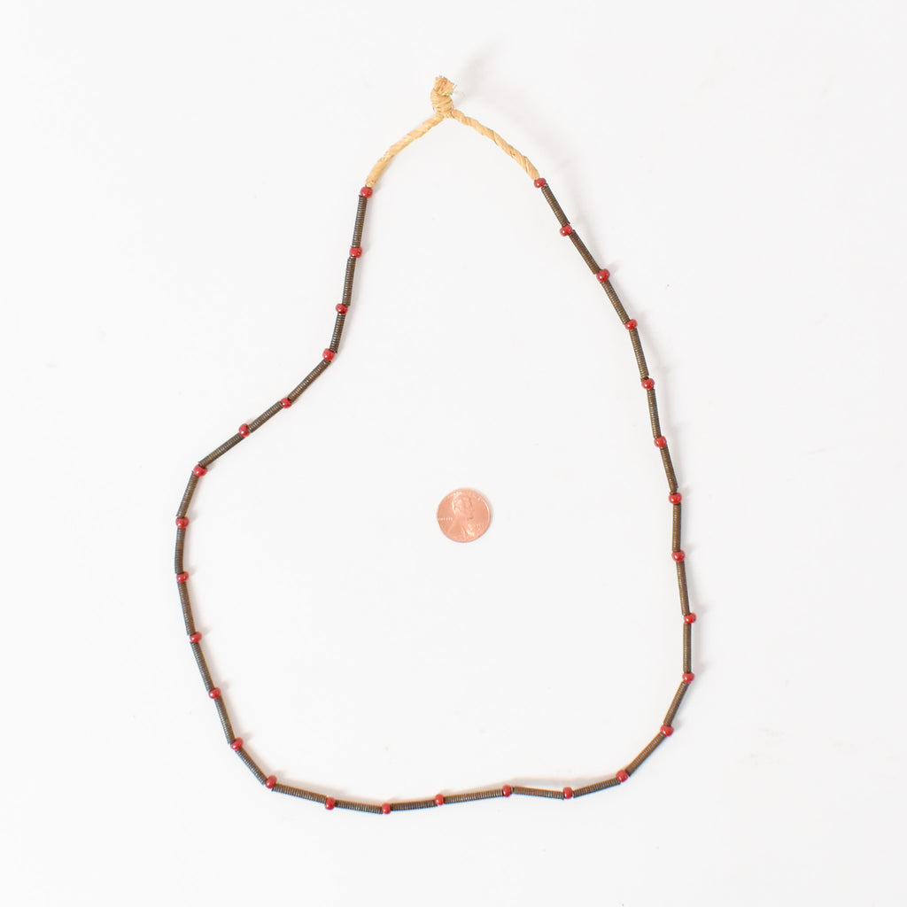 Copper Coil Trade Beads Ethiopia