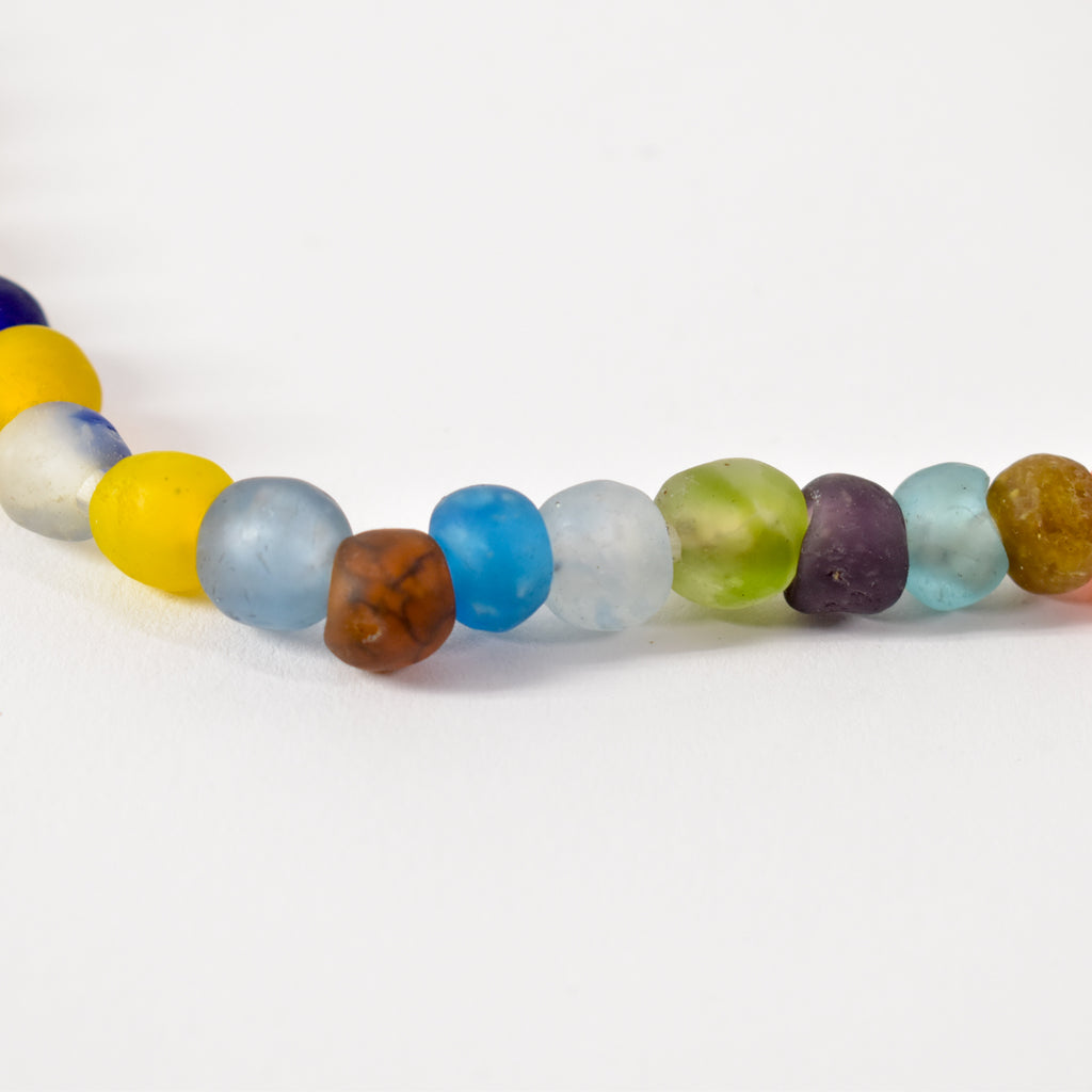 Mixed Krobo "Recycled" Powder Glass Trade Beads