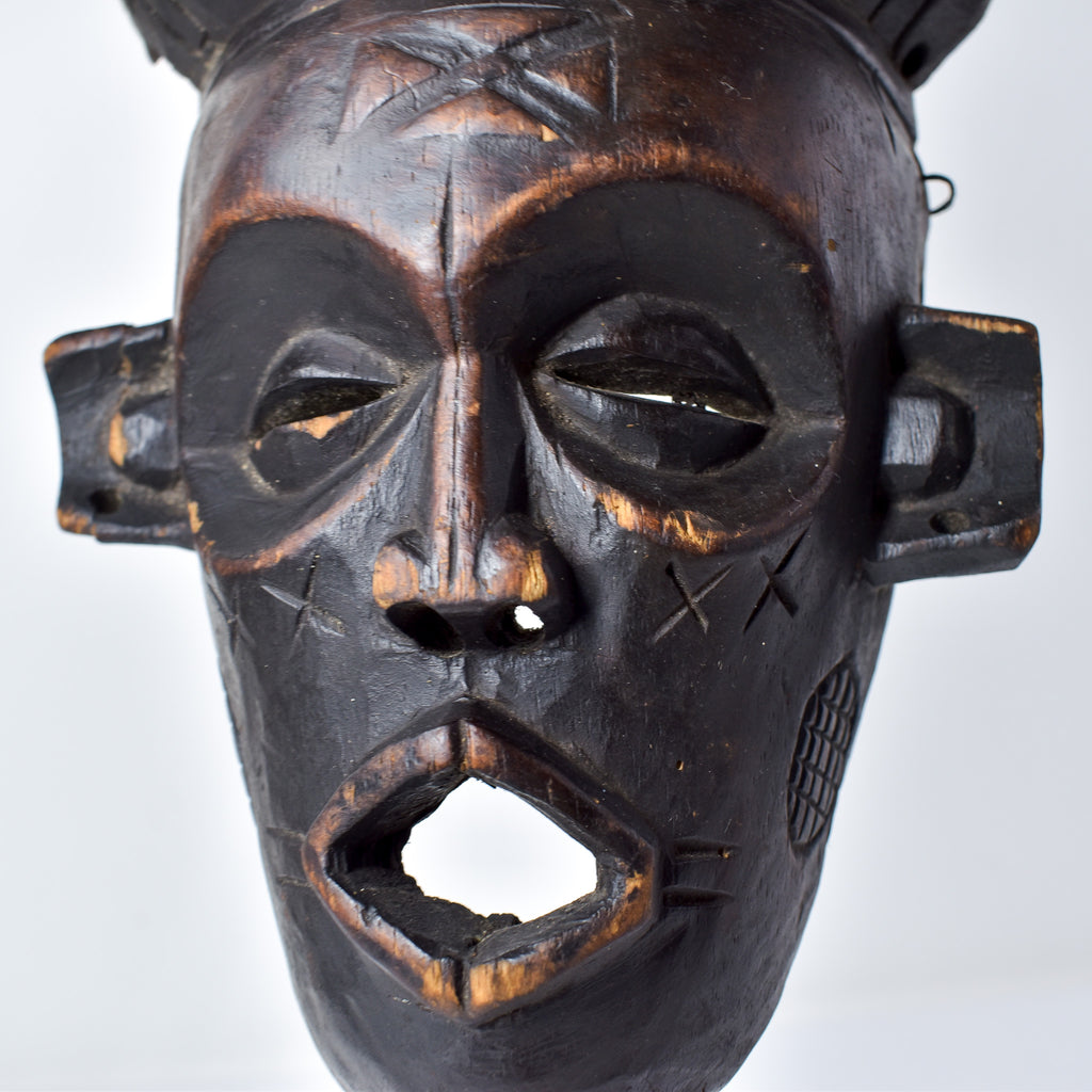 Chokwe Mask Wood Congo