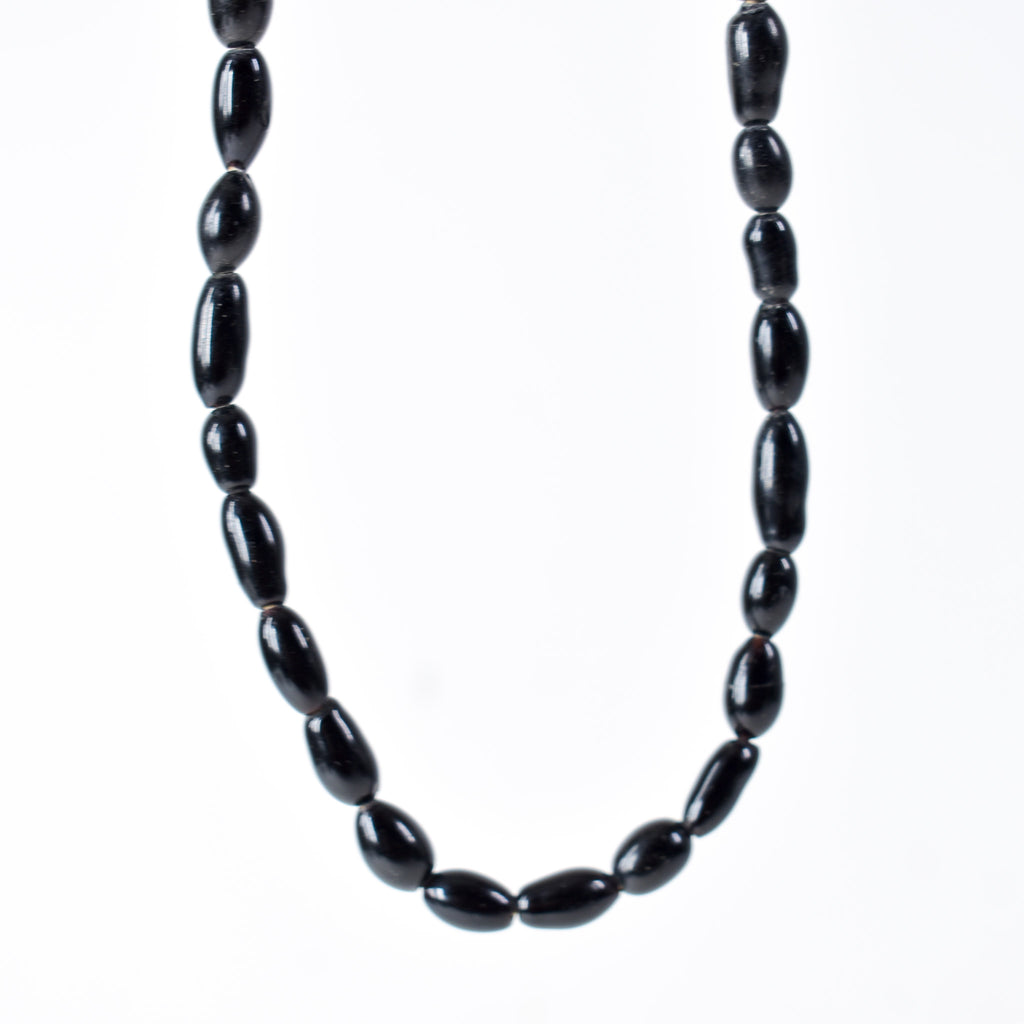 Amoeba Black Trade Beads
