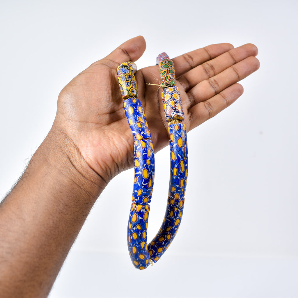 Millefiori Mixed Venetian Trade Beads Henry Collection