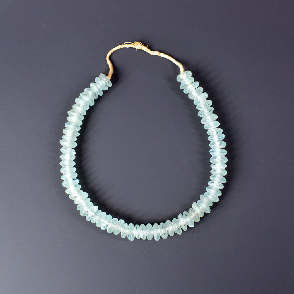 Krobo Recycled Powder Glass Translucent Trade Beads