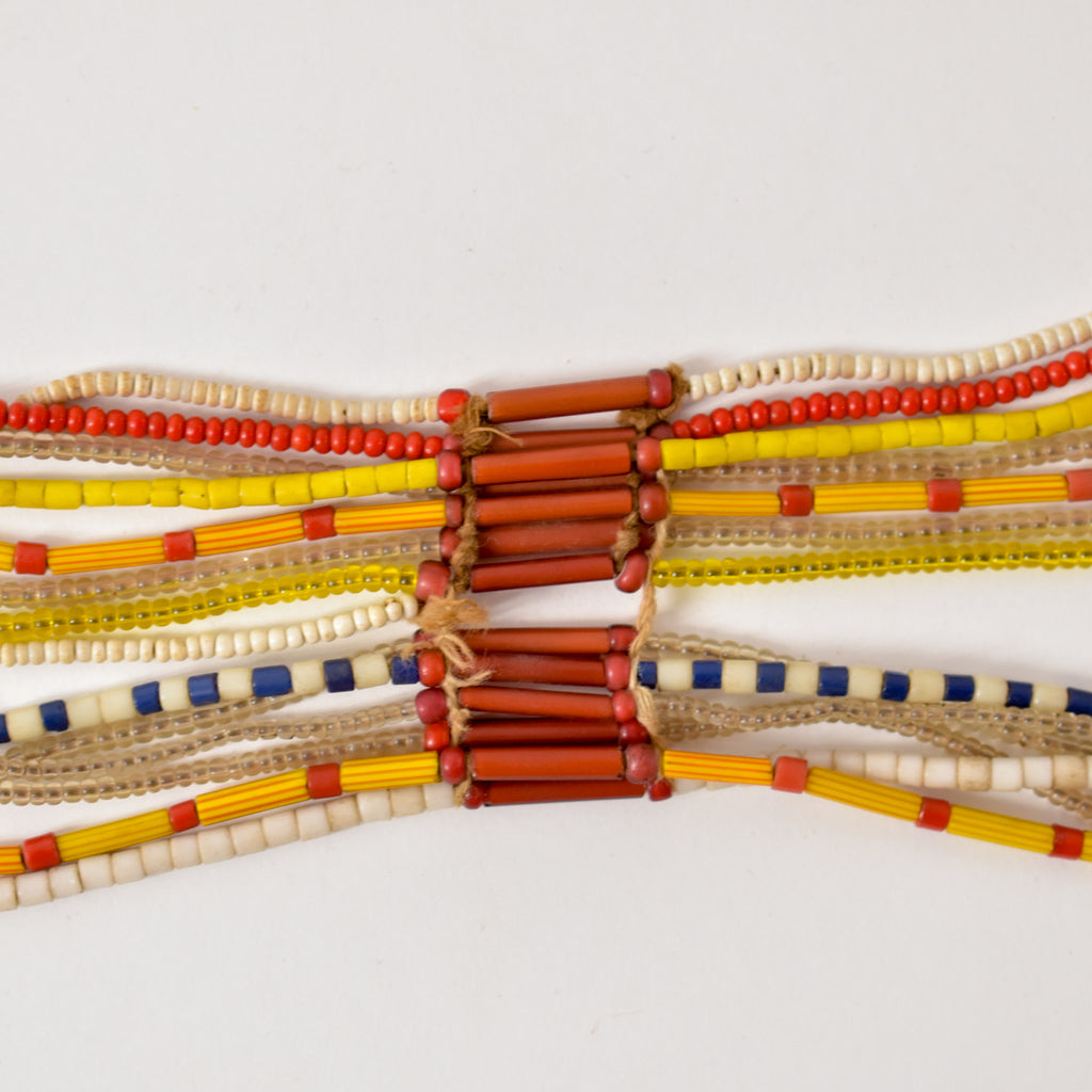 Fulani Beaded Necklace Nigeria 32 Inch