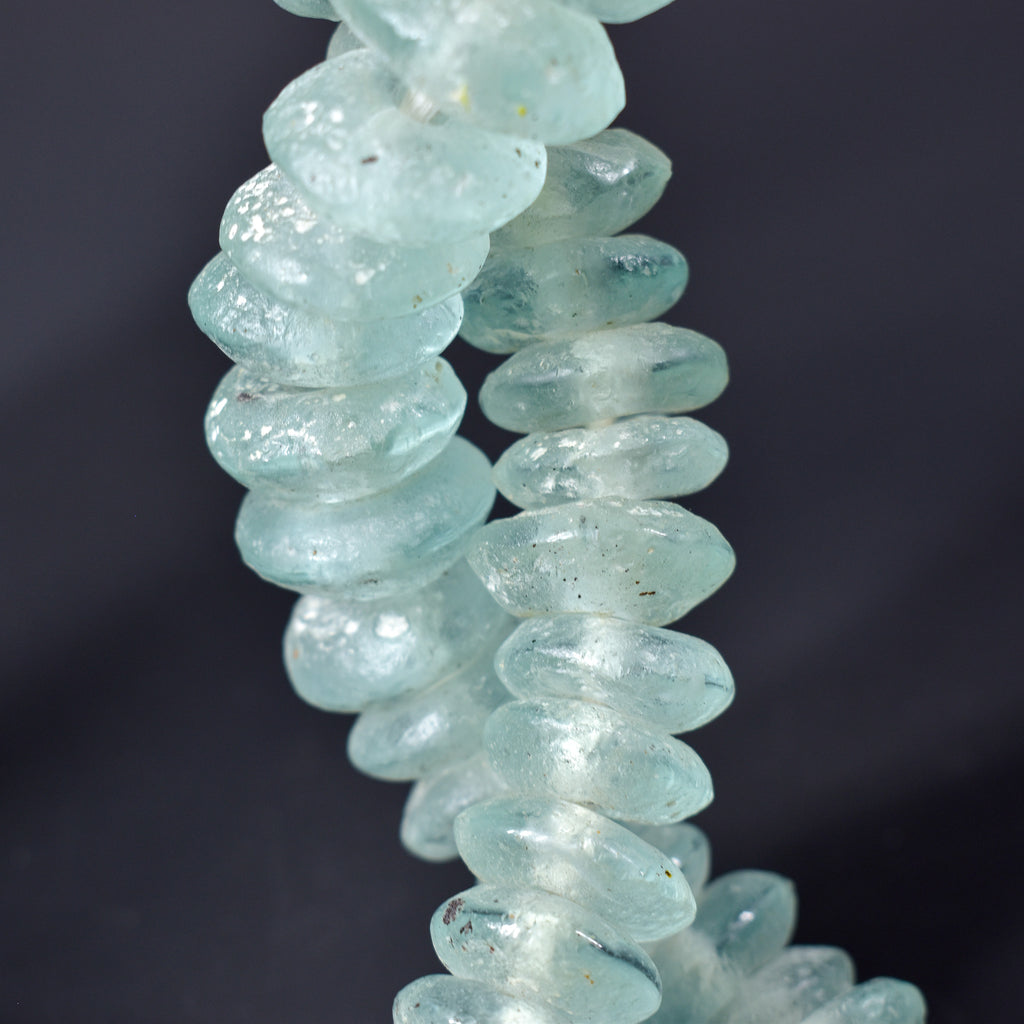 Krobo Recycled Powder Glass Translucent Trade Beads