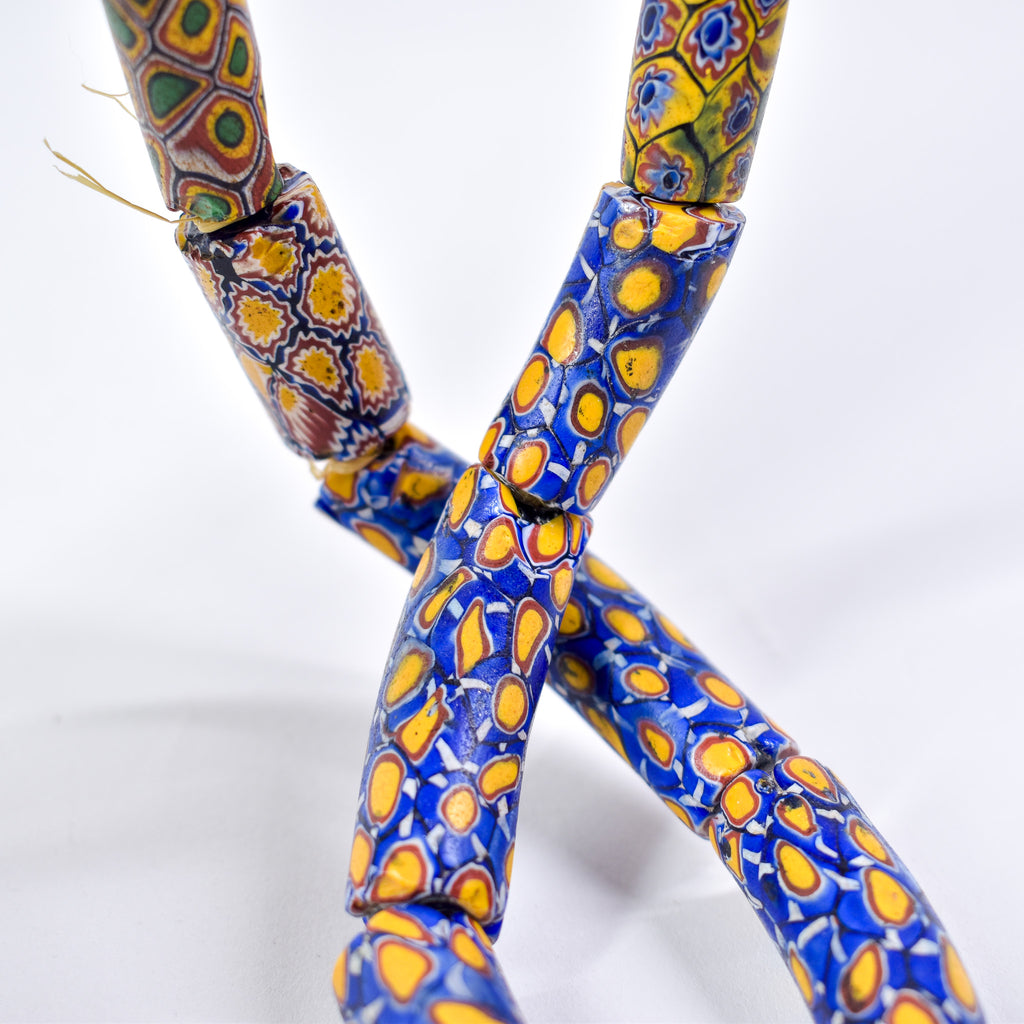 Millefiori Mixed Venetian Trade Beads Henry Collection