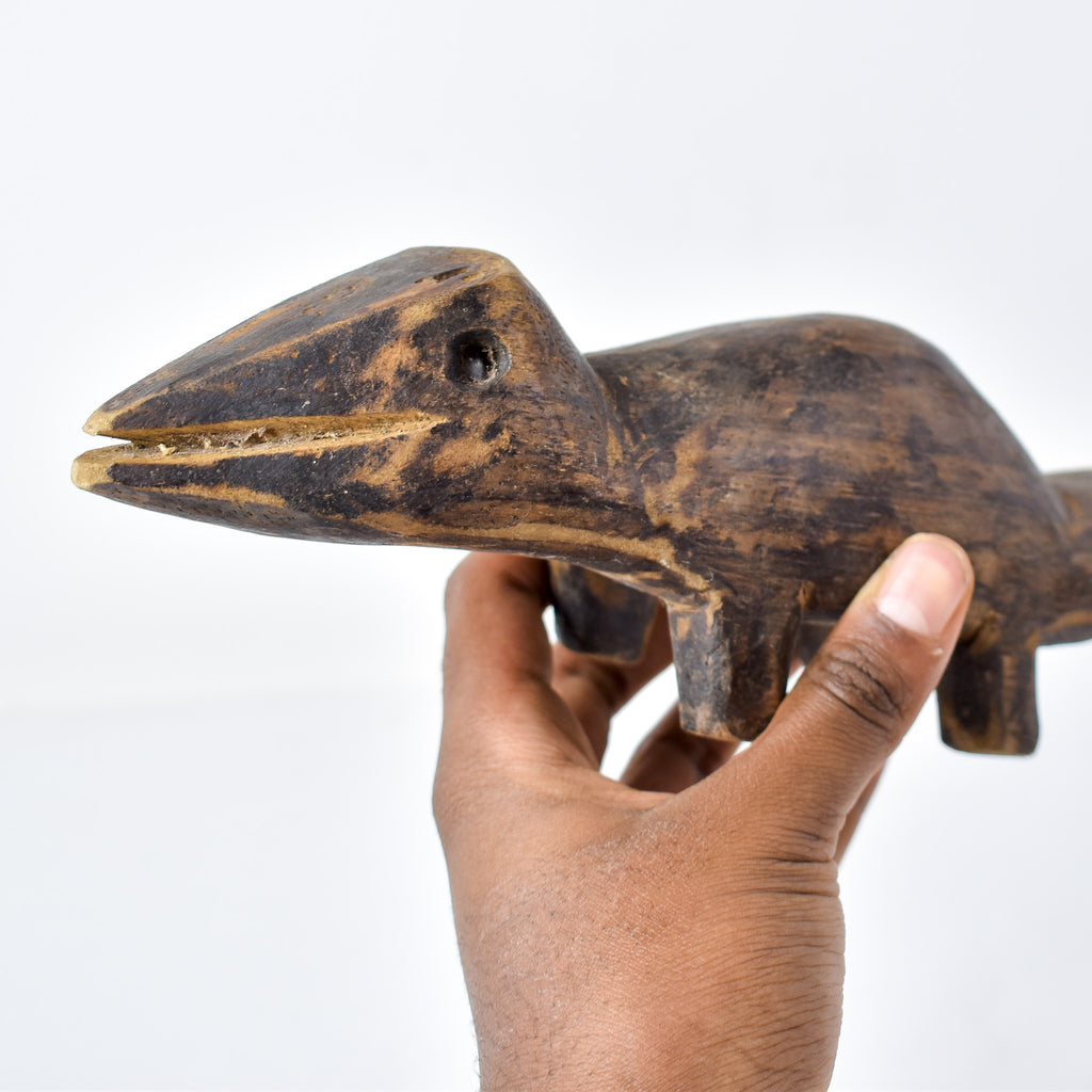 Lega Divination Lizard Congo