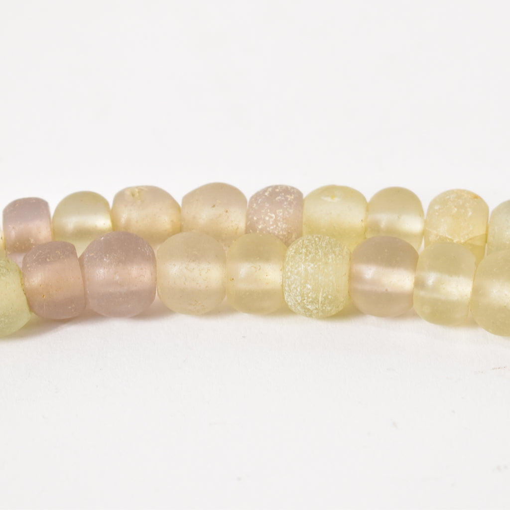 Clear Dogon Trade Beads 42 Inch