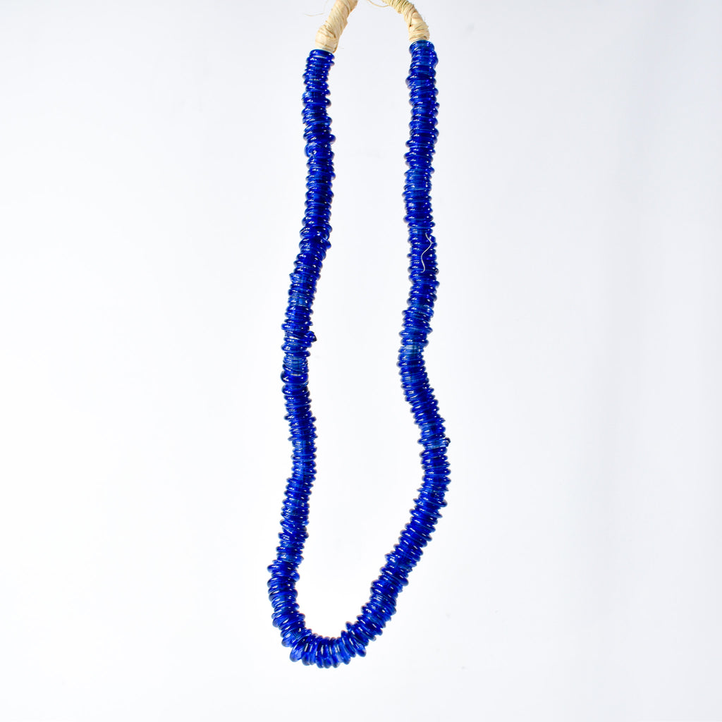 Italian Glass Rings Cobalt Blue Trade Beads