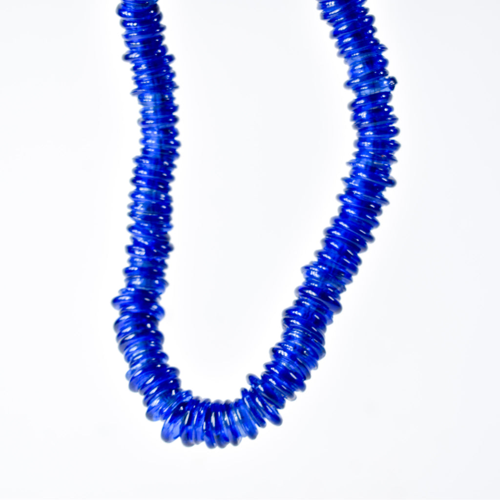 Italian Glass Rings Cobalt Blue Trade Beads