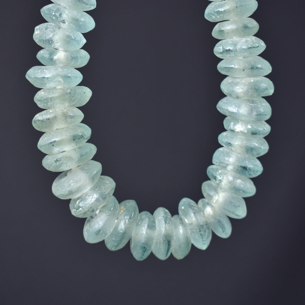 Krobo Recycled Powder Glass Translucent Trade Beads