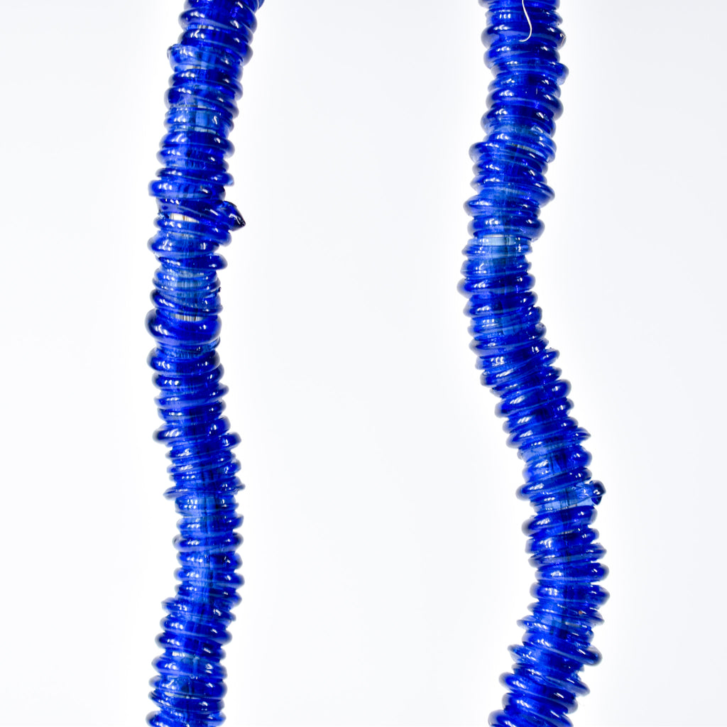 Italian Glass Rings Cobalt Blue Trade Beads