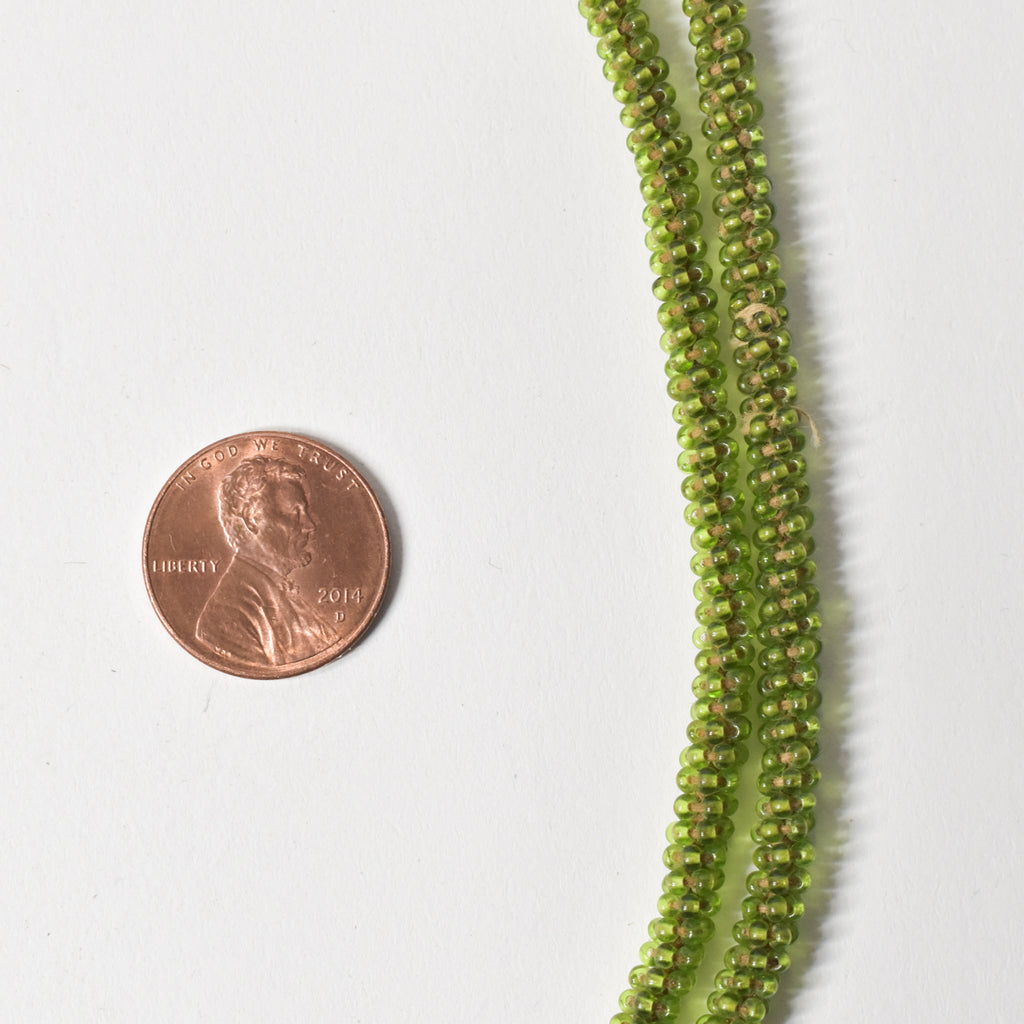 Green Fulani Beaded Necklace Nigeria