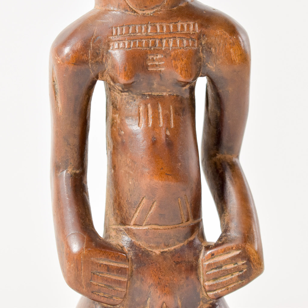 Tabwa Female Figure Miniature 11 Inch Congo